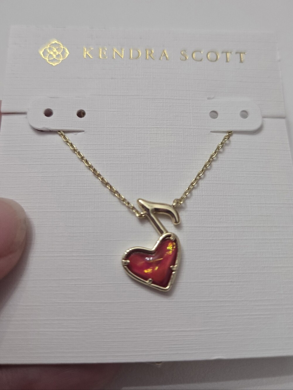Kendra Scott X Dolly Parton Ari Heart Music Note Necklace